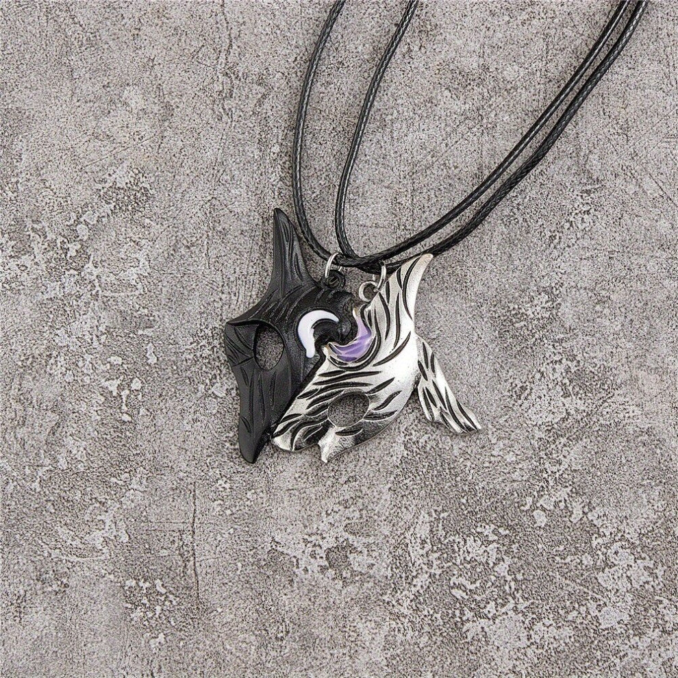 1pc Creative Gothic Style Alliance Rune Pendant Necklace Decorative Accessories For Holiday Party Gift Men Accessories