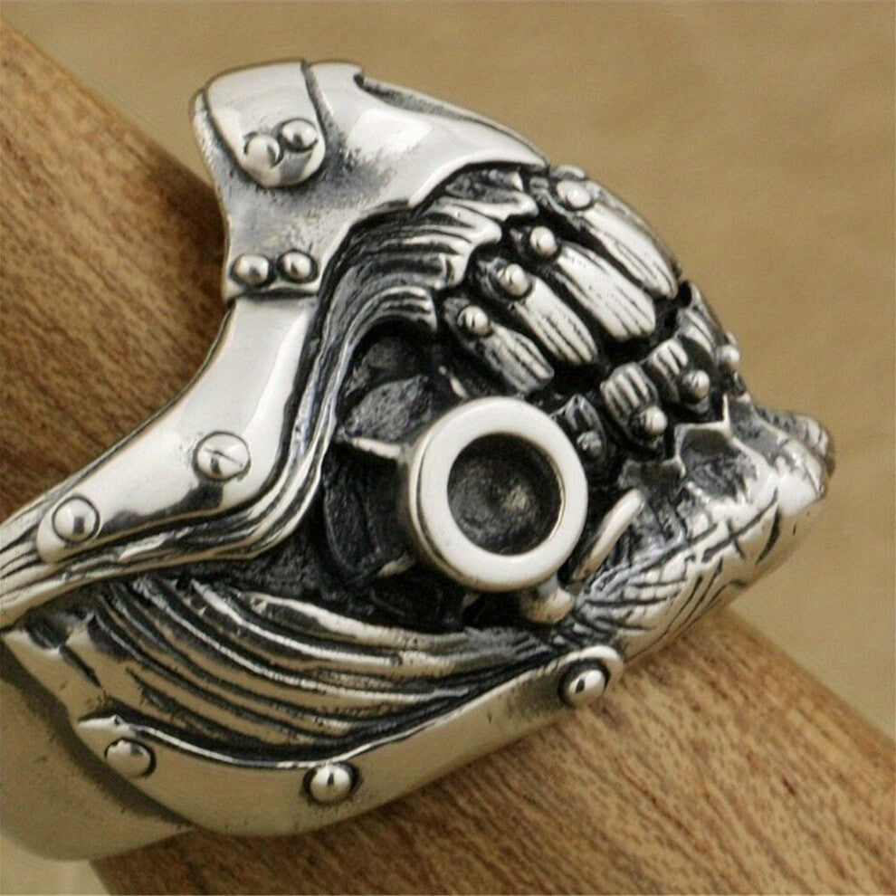 1pc Mens Creative Immortal Mask Ring Ring Accessories Anniversary Gift