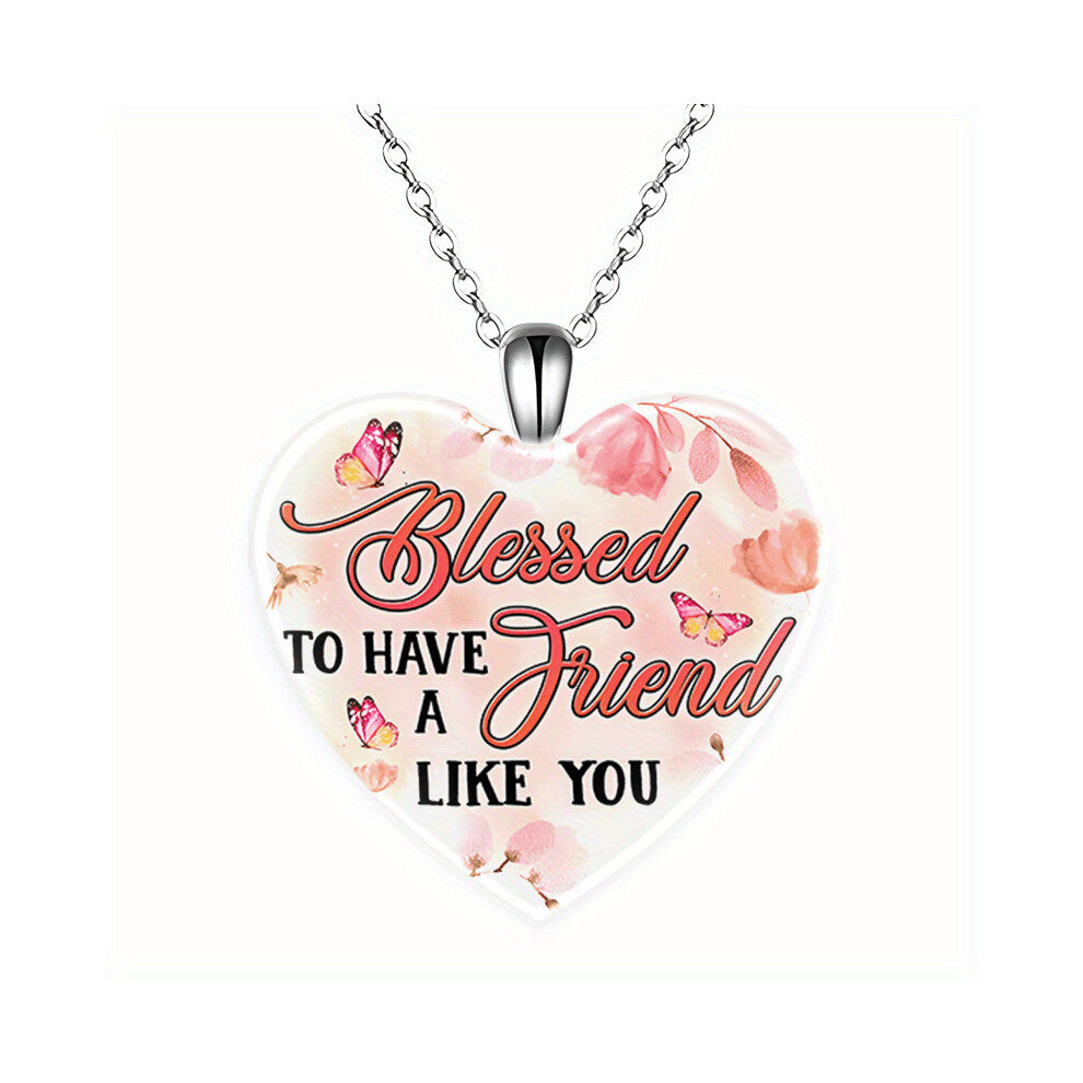 Heart Pendant Necklace Christmas Jewelry Accessories Holiday Party Wedding Anniversary Couple Mens Accessories