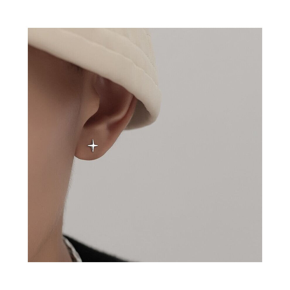 1pc Mens Ear Stud Hole Boys Mini Small Ear Stick Ear Accessories