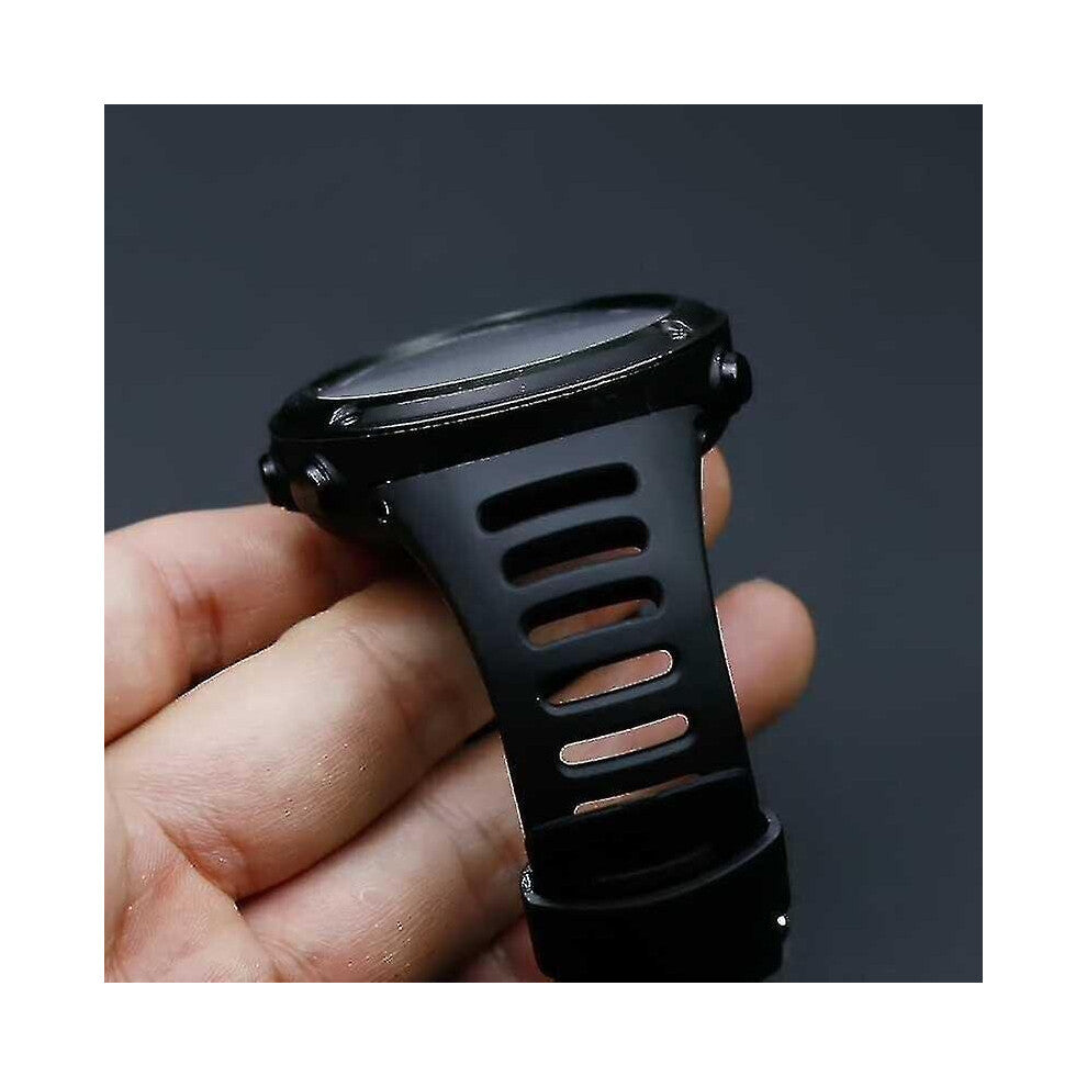 Rubber Silicone Watch Strap Replacement Watch Band Mens Wristband Accessories