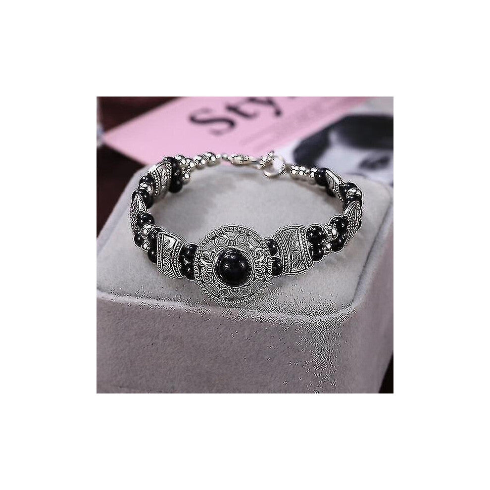 Stone Bangle - Bracelet(Black2)