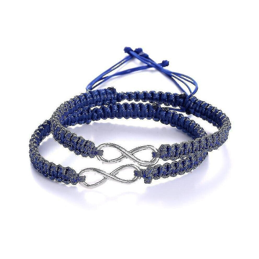 Couple Handmade Love Bracelets(Blue)