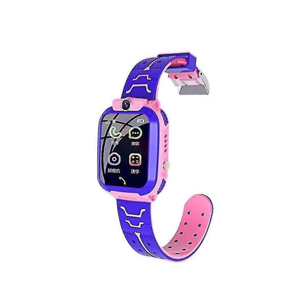 Children's Smart Watch Kids SOS Phone Watches Smartwatch Use Sim Card Photo Watches(Pink)
