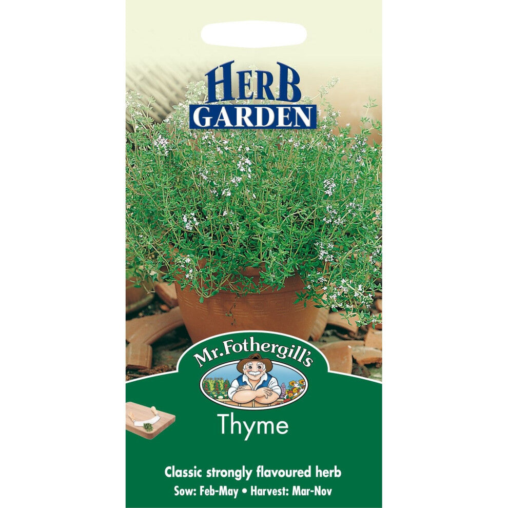 Mr Fothergills - Pictorial Packet - Herb - Thyme - 1000 Seeds