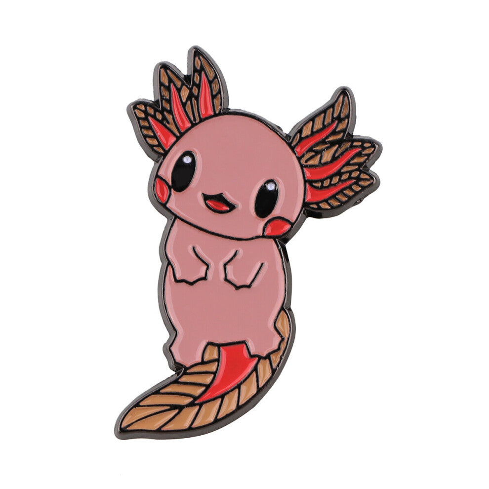 Axolotll Enamel Pin Badges Brooches For Men Lapel Pins For Backpacks Jewelry Accessories