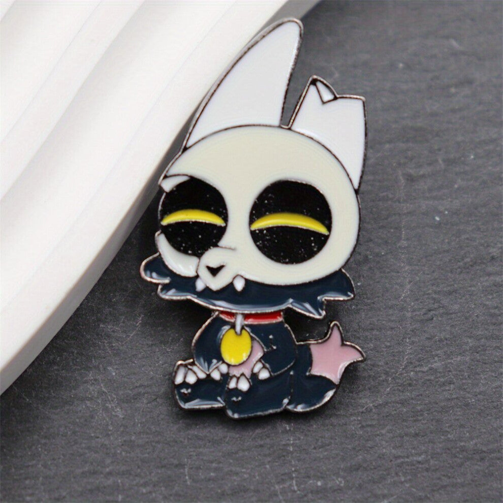 Anime Cartoon Little Dinosaur Creative Novelty Brooch For Men Metal Brooch Clothes Bag Decoration Accessories For Men