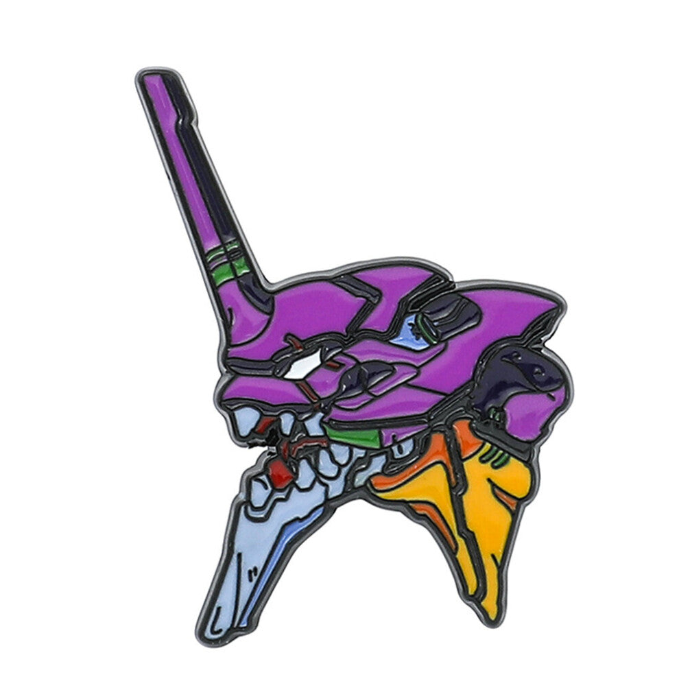 Mecha Brooch Japanese Anime Enamel Pin Clothing Hat Accessories Fans Classic Collection