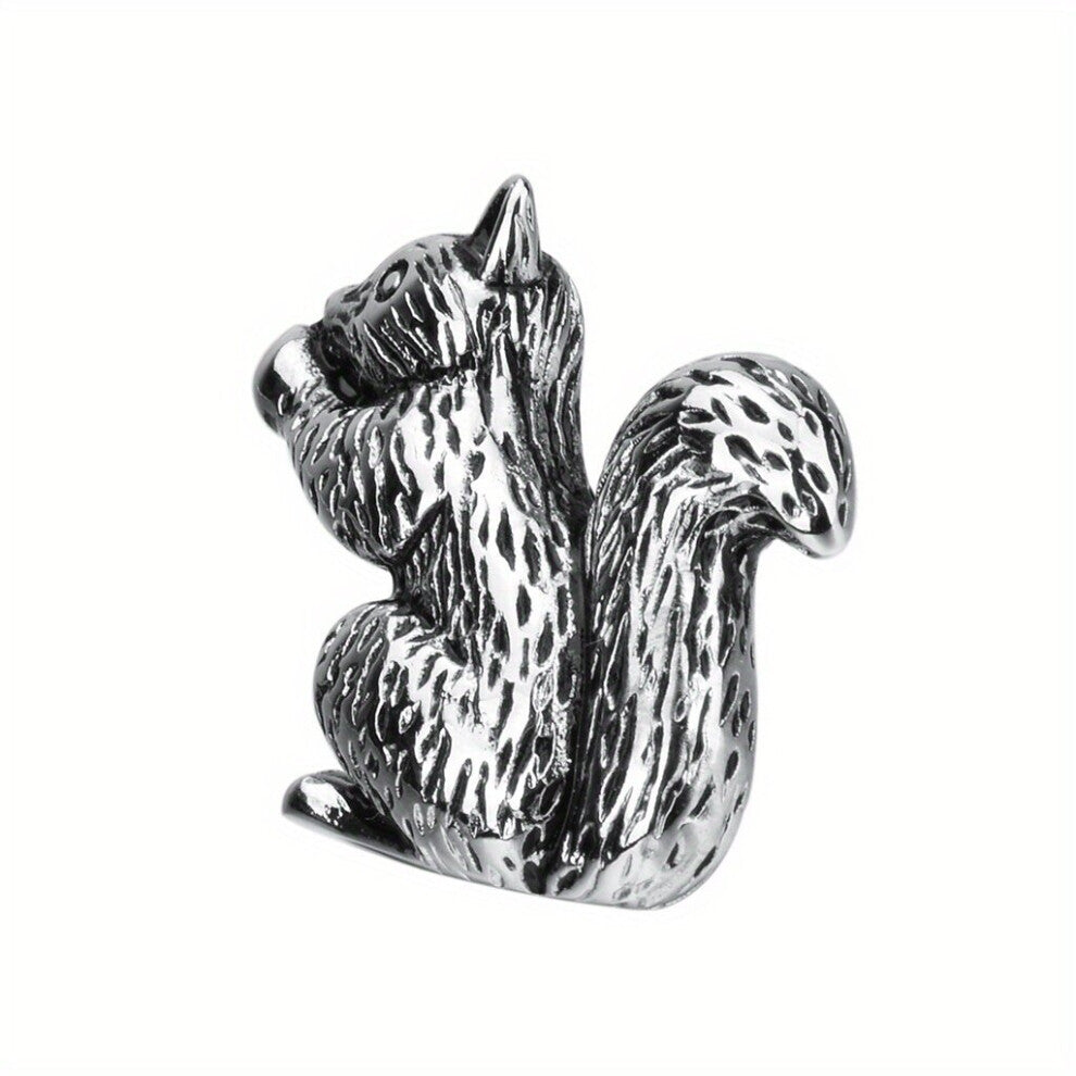 Little Squirrel Collar Buckle Animal Collar Pin For Men Jewelry Suit Shirt Collar Pin Decoration Accessories