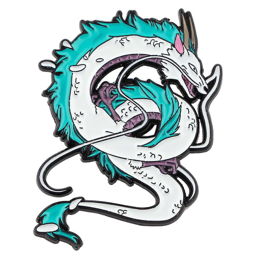 Anime Dragon Enamel Pin Pines Badges Brooches Lapel Pins For Backpacks Jewelry Accessories For Men