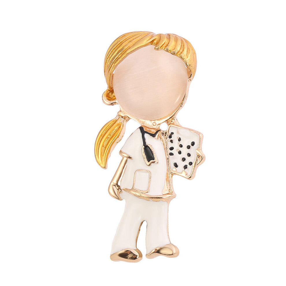 Doctor Nurse Brooch For Backpack Accessories