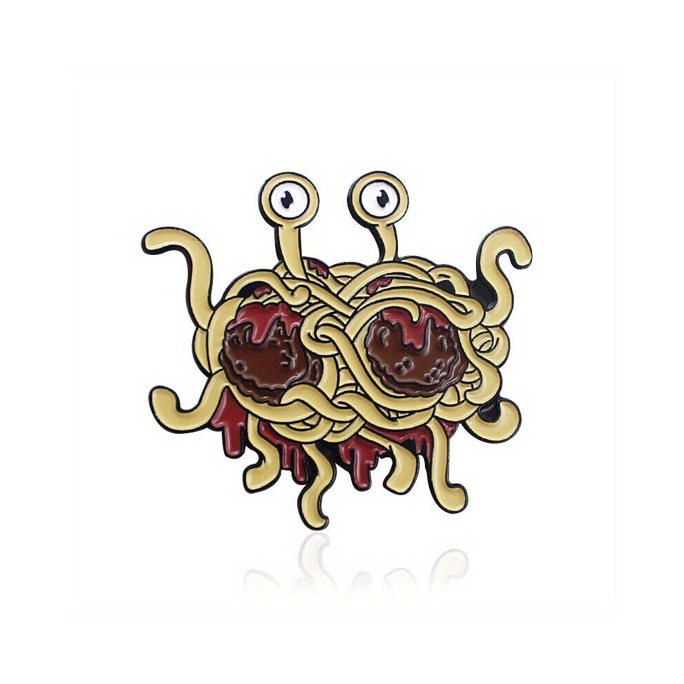 Creative Pastry With Different Eye Accessories Brooch For Men