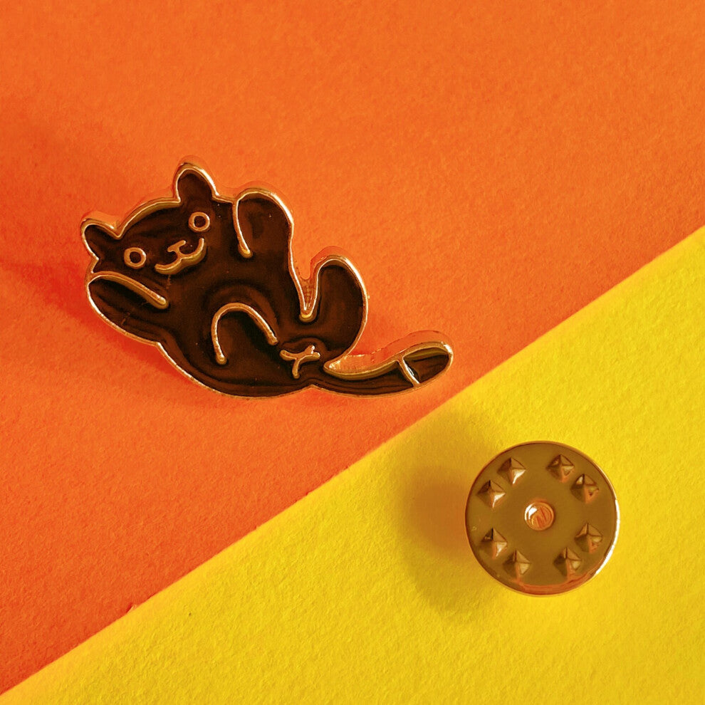 1pc Cat Series Brooches For Denim Bags Hats Pencil Bags Shoes Accessories