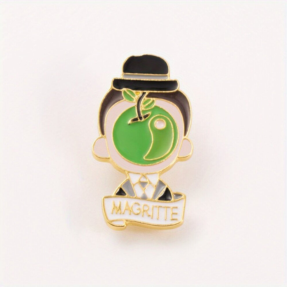 1pc Couple Style Clothing Accessories Brooch