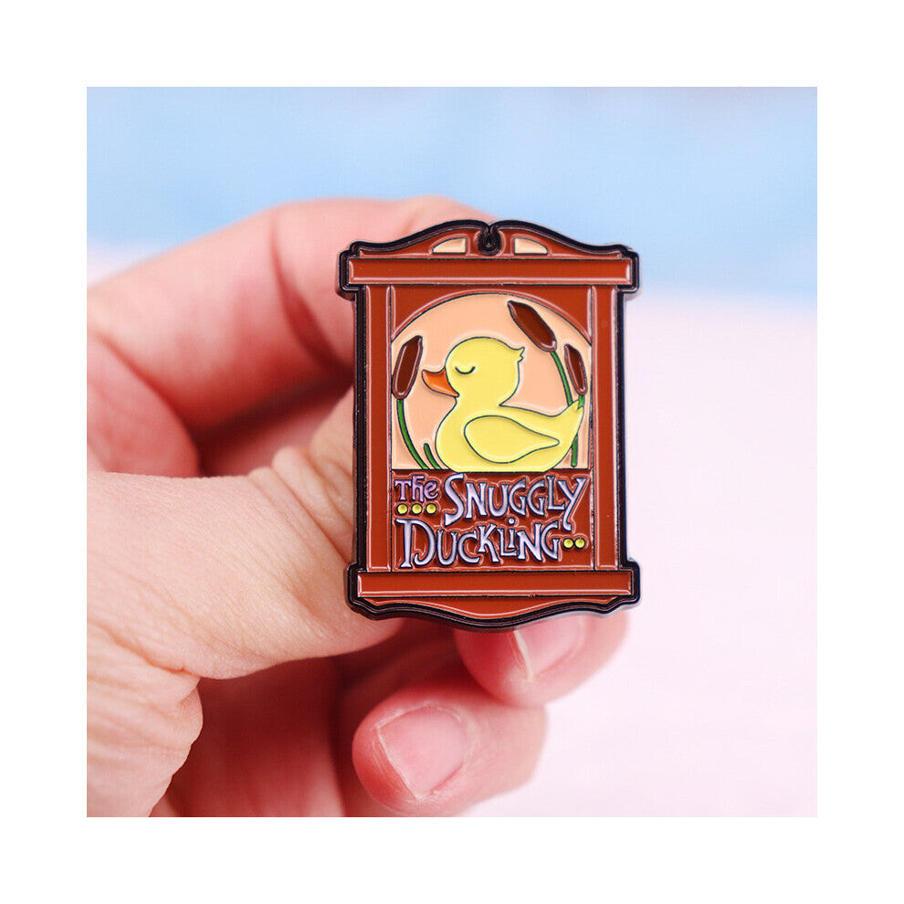 Duck Enamel Pin Badges Brooches Lapel Pins For Backpacks Jewelry Accessories For Men