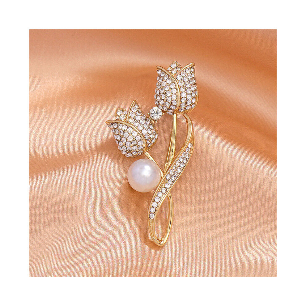 Brooch Suit Suit Sweater Corsage Pin Pearl Accessories Buckle For Men