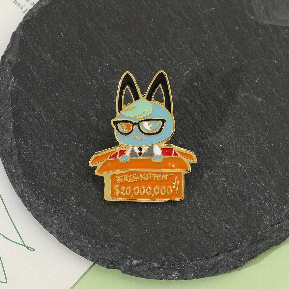 Magic Cat Brooch Cartoon Anime Pin Jewelry Jewelry Accessories