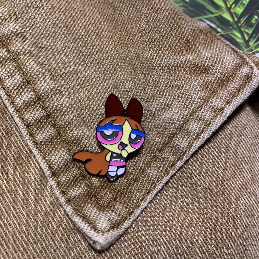 1pc Japanese Cartoon Small Animal Brooch Summer Clothes Accessories Pin