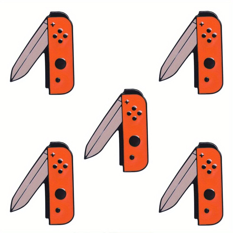 1pc Portable Handle Small Shell Brooch Creative Cartoon Brooch Clothes Accessories For Men