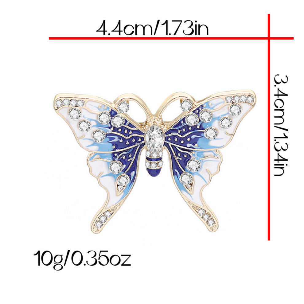 1pc Corsage Brooch Christmas Snowflakes Wheat Ears Dragonfly Butterfly Series For Coats Suits Sweaters Denim Accessories