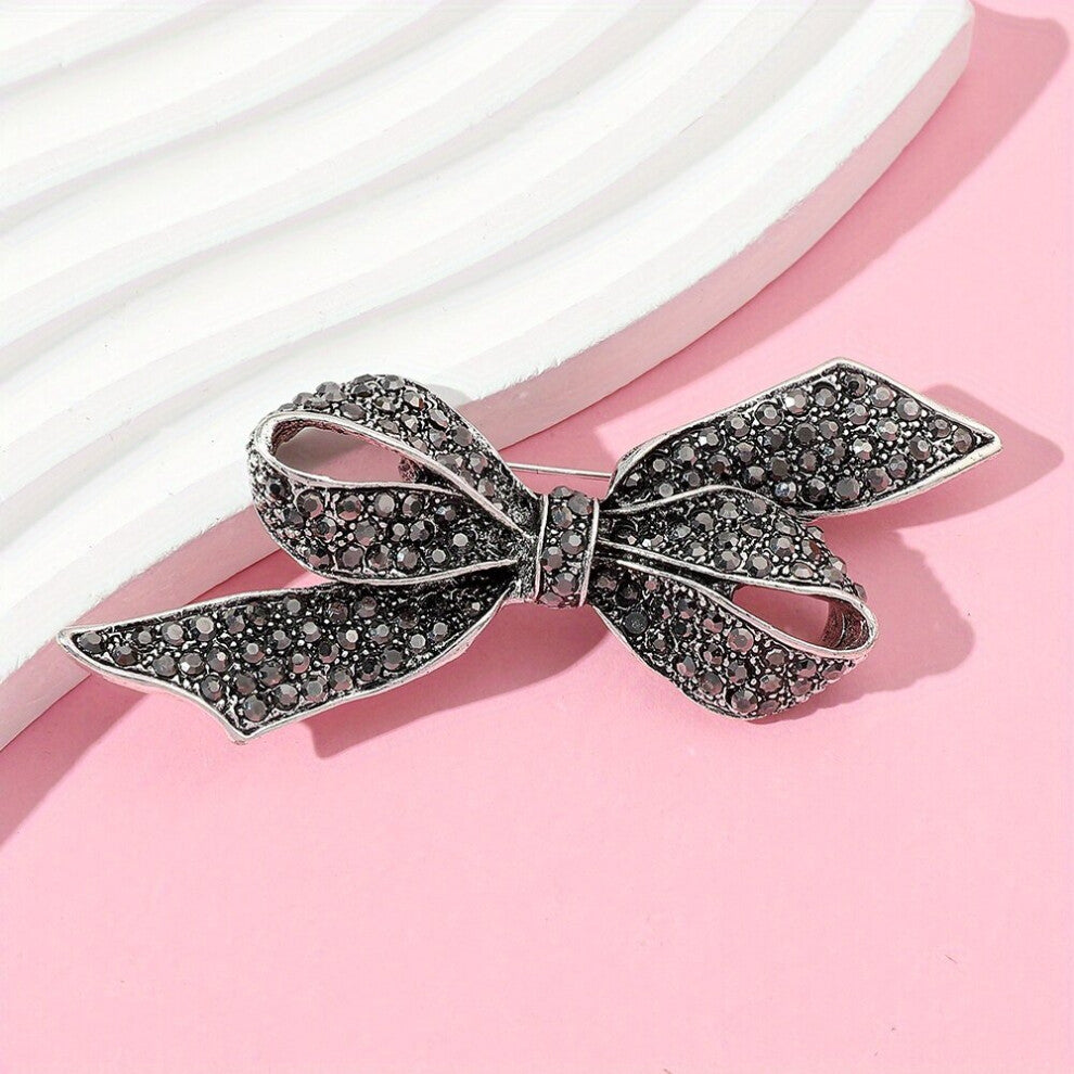 1pc Ms Bow Brooch Party Dress Accessories Pin