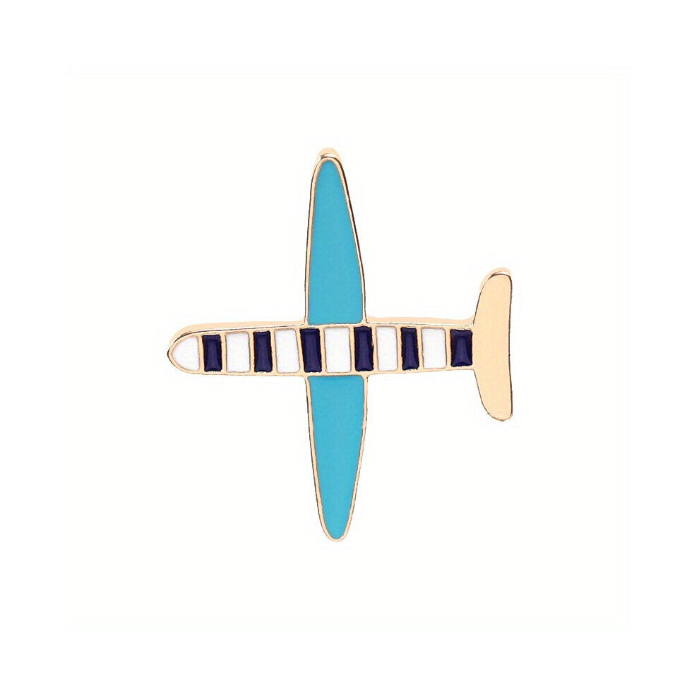 Aircraft Combination Metal Brooch Small Badges Versatile Decorations Accessories For Men And Women