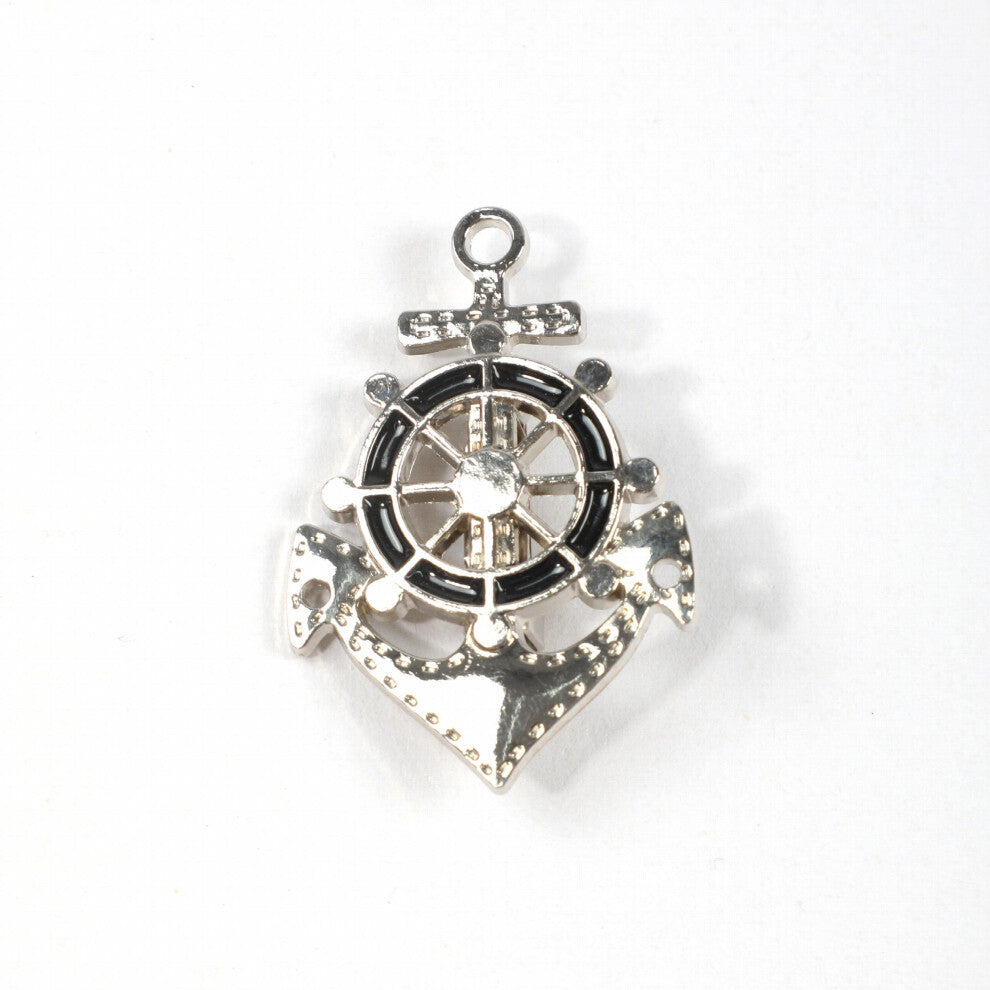 1PC Mens All match Boat Rudder Brooch Clothing Accessories DIY Necklace Bracelet