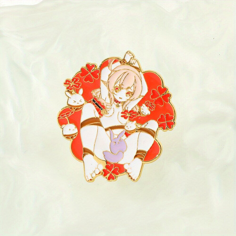 Game Brooch Mens Costume Accessories Birthday Gift Creative Mens Brooch