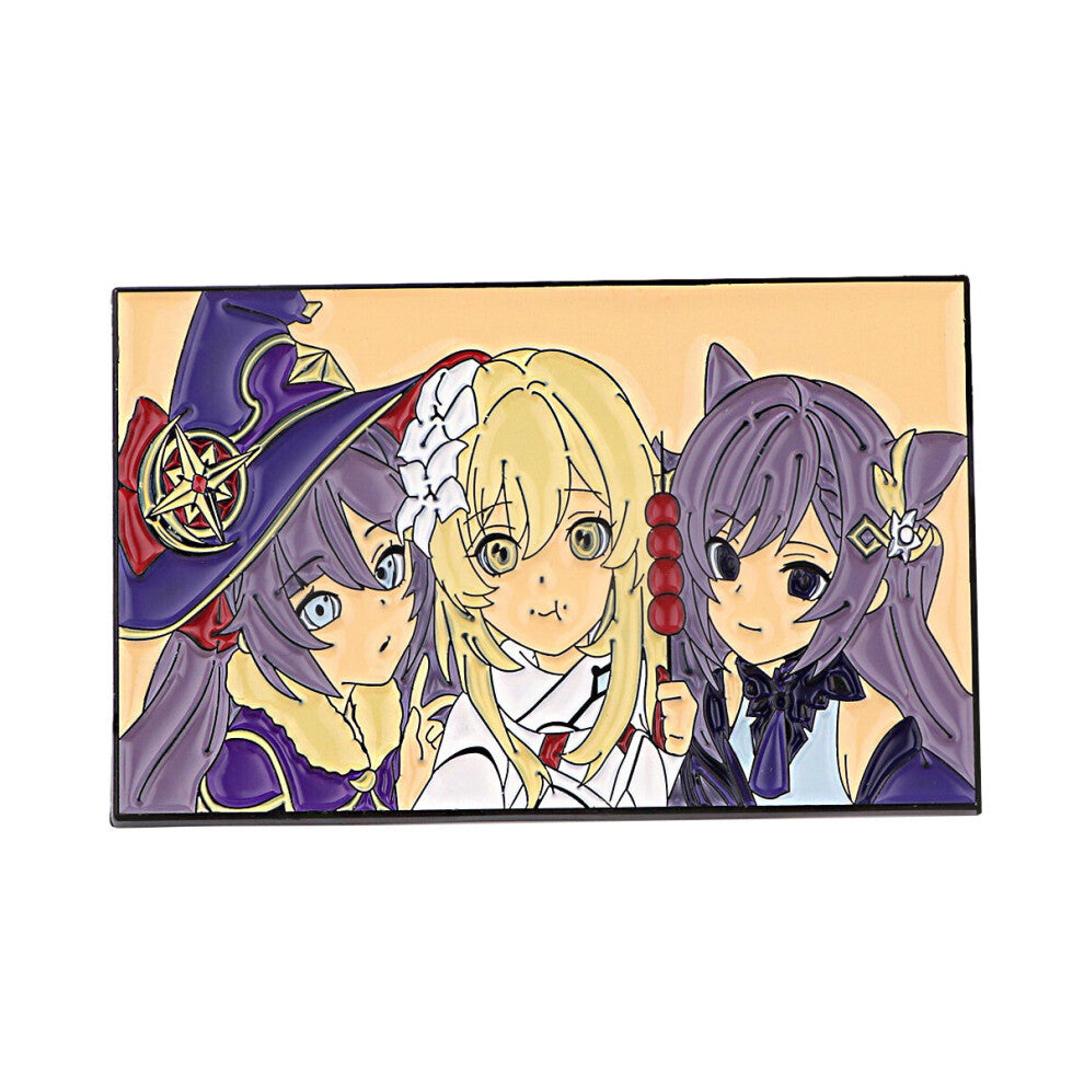 Anime Enamel Pins For Men Cartoon Denim Lapel Pin For Men Jewelry Accessories For Kids Friends