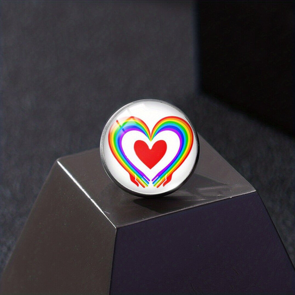 1pc Brooch Collar Pin Jewelry Small Gift Friends Clothing Accessories Time Gem Jewelry Pin For LGBTQ