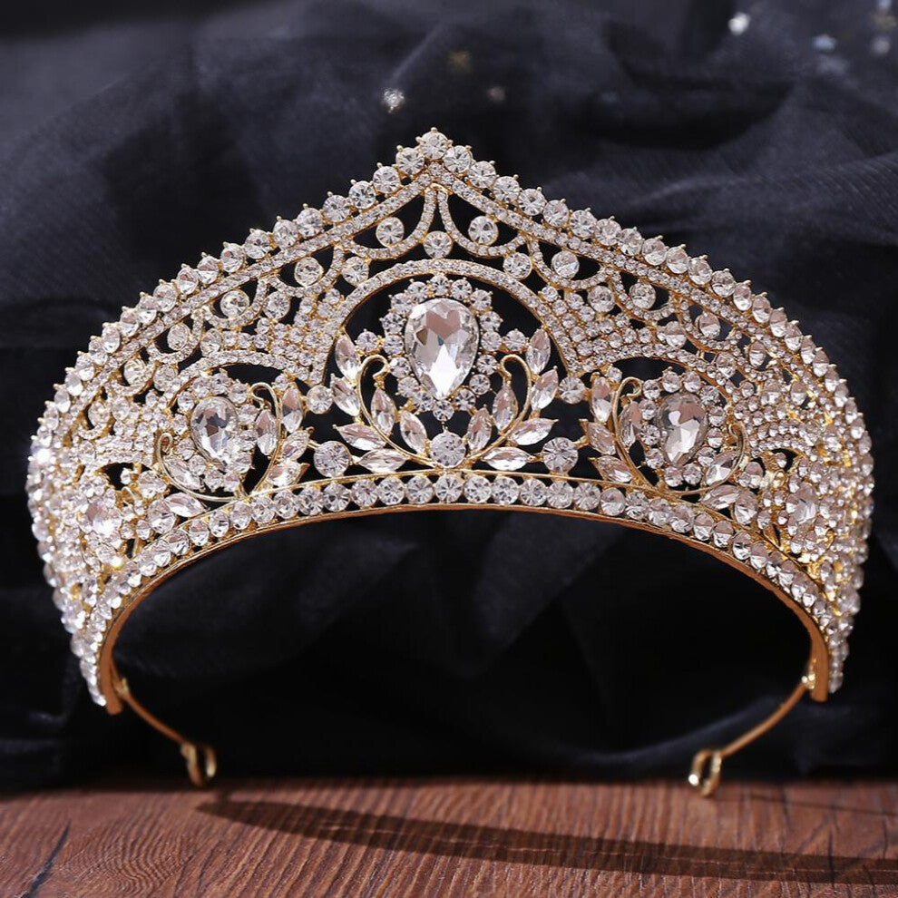 Tiaras Wedding Crowns Accessories Womens Hairbands Bridal Headbands Engagement Hair Ornaments Jewelry Crown