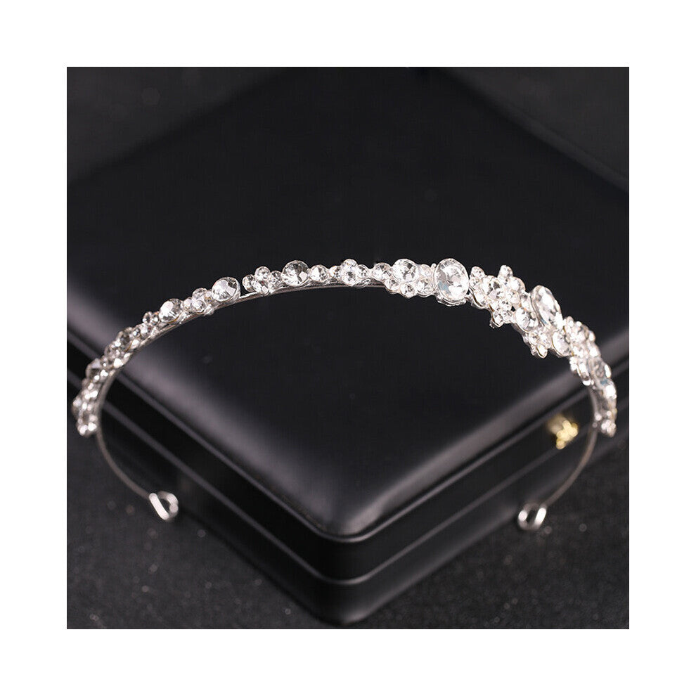 Bridal Headwear Rhinestone Headband Crown Tiara Wedding Dress Accessories