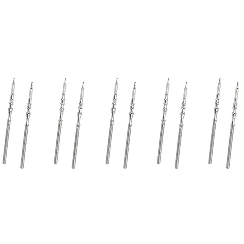 10PCS Watch Winding Stem Replacement Wrist Watch Parts Accessories Used for NH35 NH36 Movement Movement Repair Tool