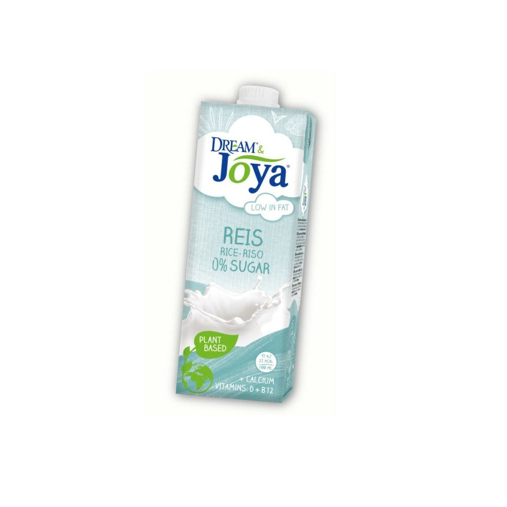 Joya Rice Milk with Calcium Vitamins D and B12 1L (Pack of 10)