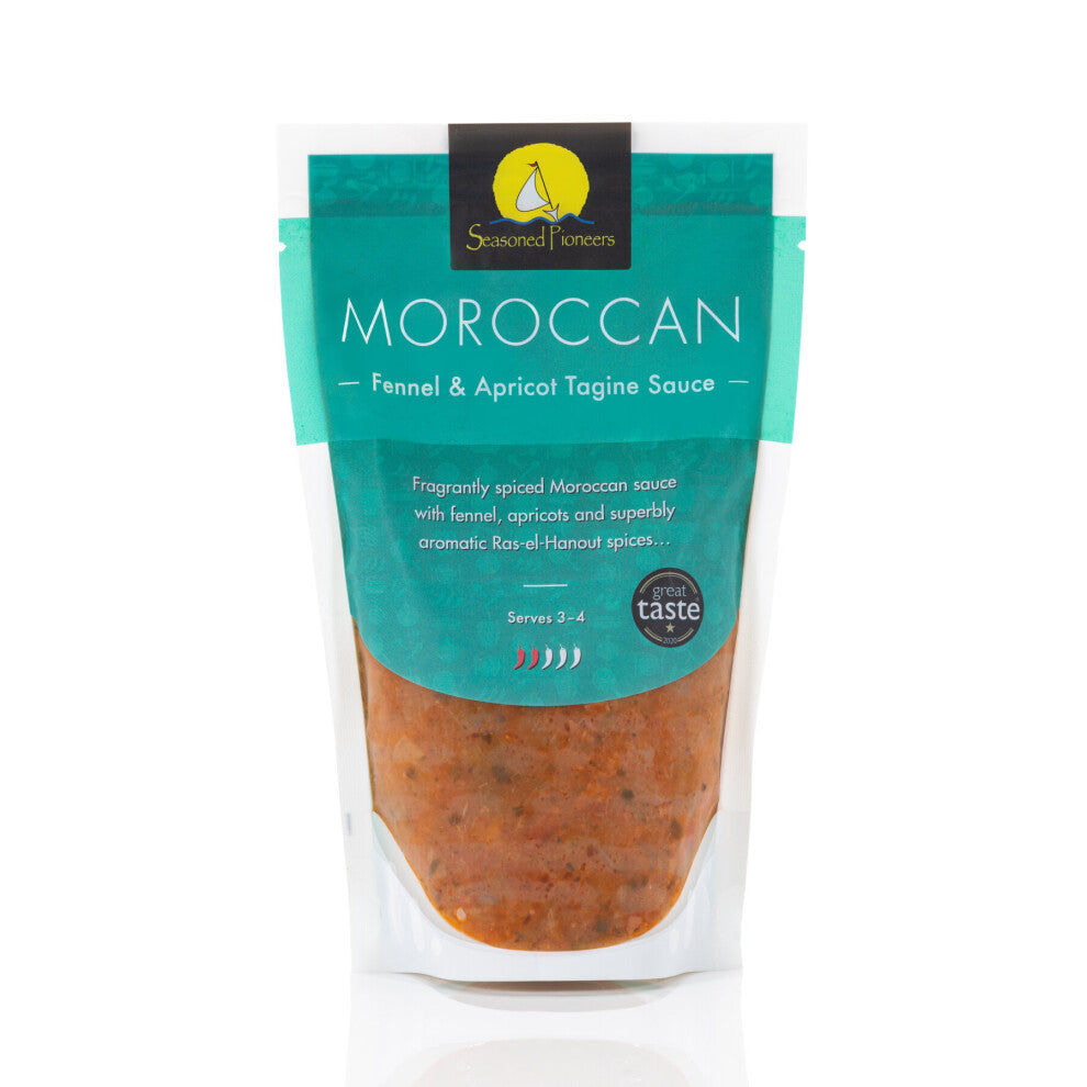 Moroccan Fennel & Apricot Tagine Gourmet Vegan Cooking Sauce 400g