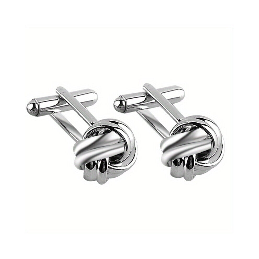 1pair French Mens Shirt Twist Cufflinks