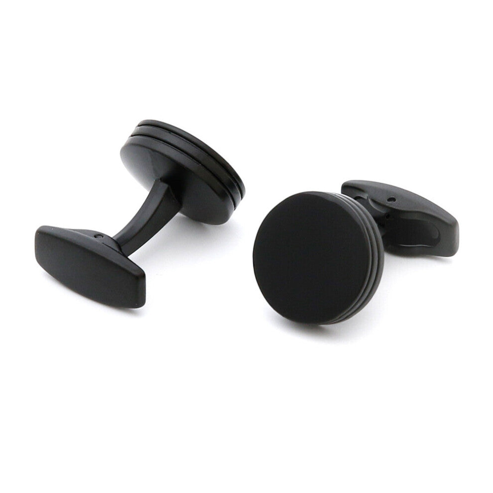 Casual Creative Personality Round Mens Cufflinks