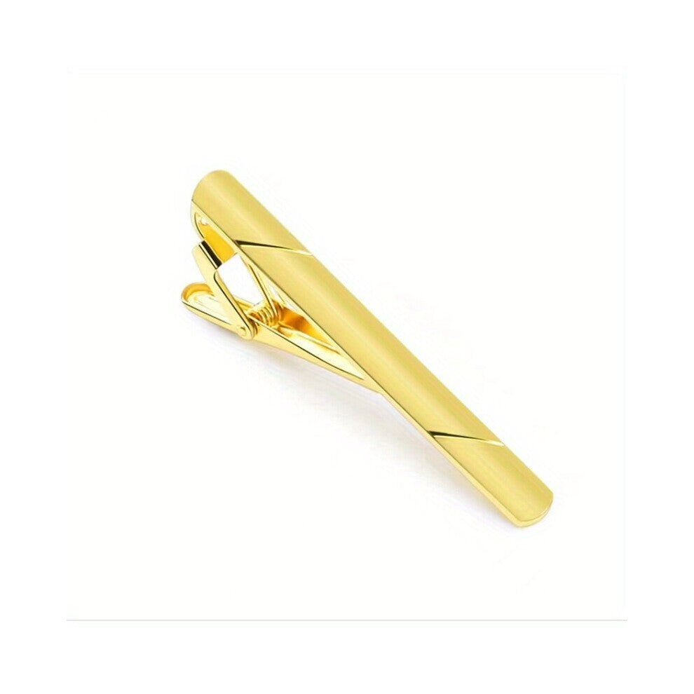 1pc Business Leisure Conference Formal Copper Tie Clip Set Tie Accessories For Men