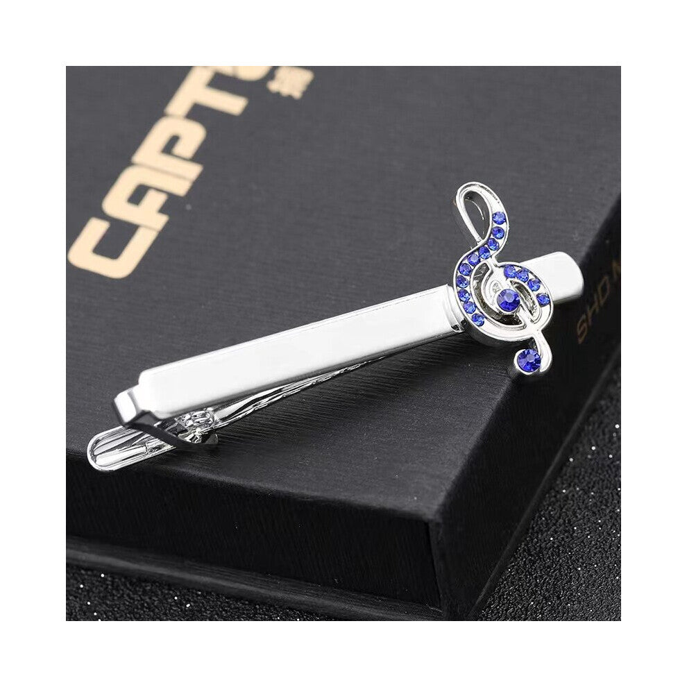 Mens Faux Diamond Musical Note Button Cufflinks Shirt Cufflinks Versatile Accessories Cufflinks For Wedding Suit