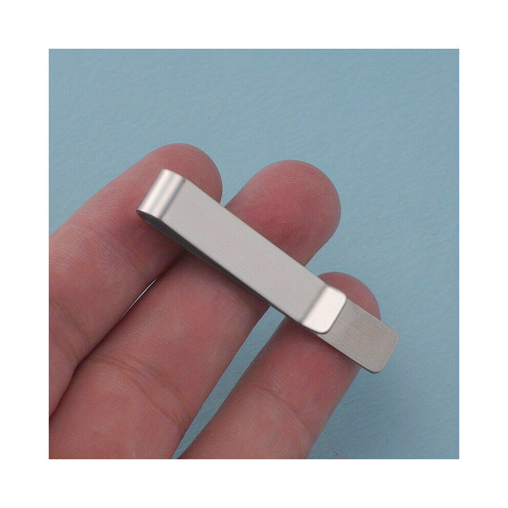 5pcs Stainless Steel Mens Business Tie Clips Decorative Ties Accessories
