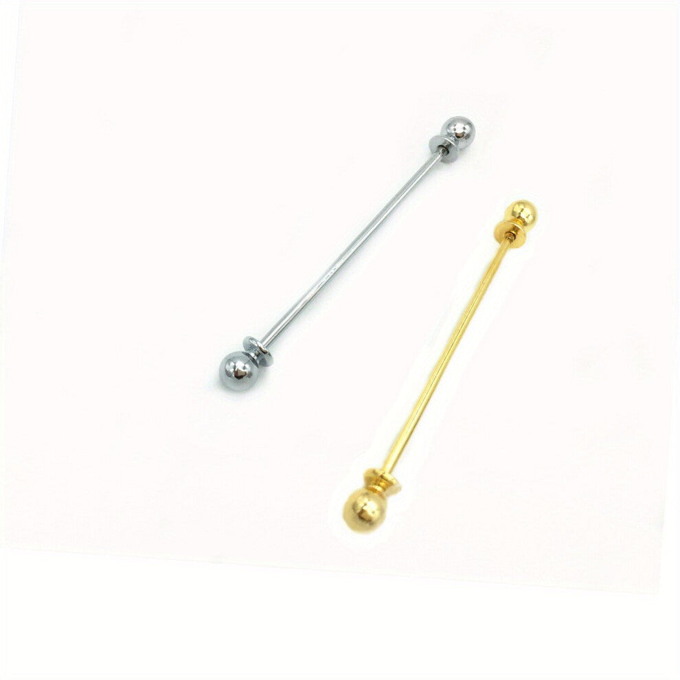 2pcs Suit Collar Pins Formal Dress Shirt Accessories Tie Clips Mens Suit Accessories