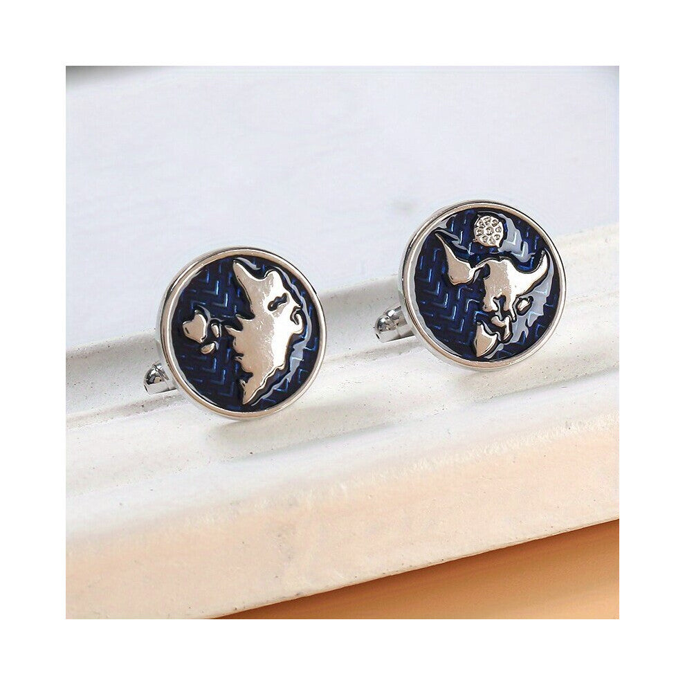 1pair Cufflinks Shirt Cufflinks Mens Accessories Wedding Party Business Gift Cufflinks