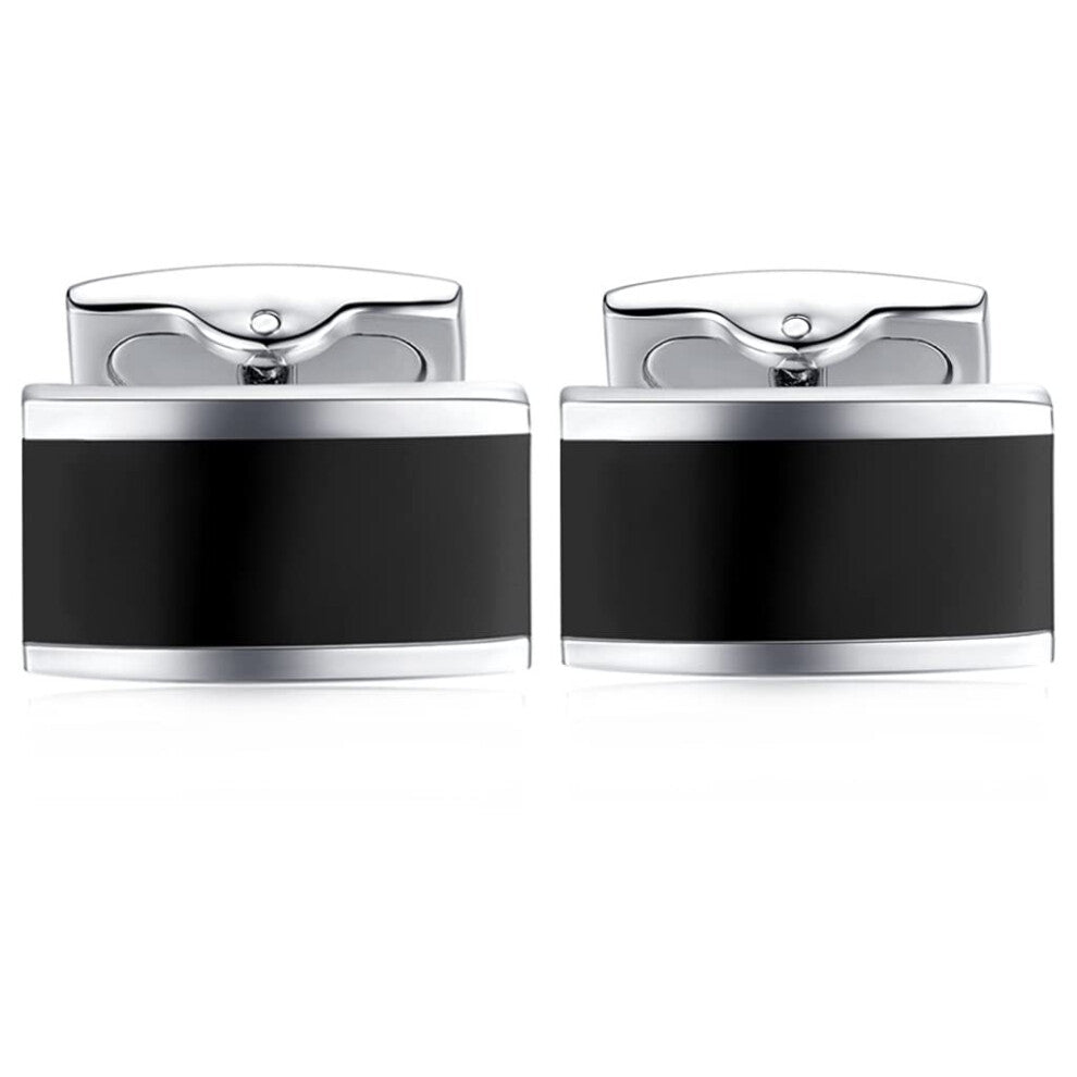 2pcs Enamel Cufflinks