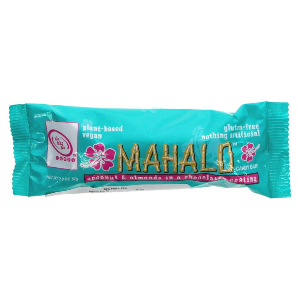 Go Max Go Mahalo Candy Bar -57g ( pack of 12 )