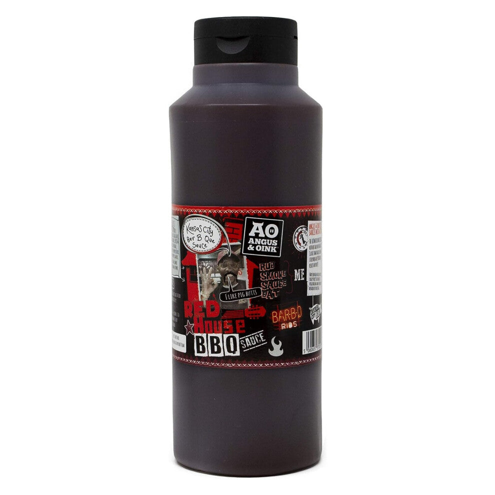 Barbeque Sauce Red House BBQ Kansas City 1 Litre Condiment