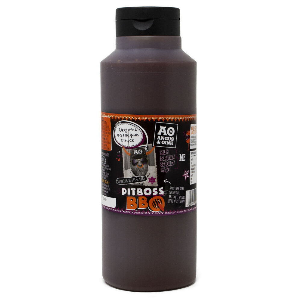 Barbeque Sauce Pitboss BBQ Original 1 Litre Smokey Barbecue Condiment