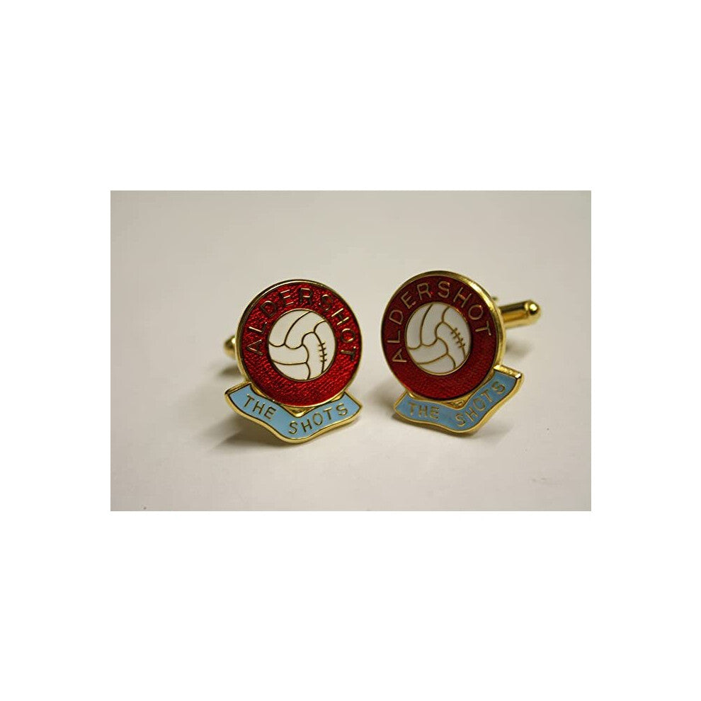 Aldershot Town Football Club Cufflinks
