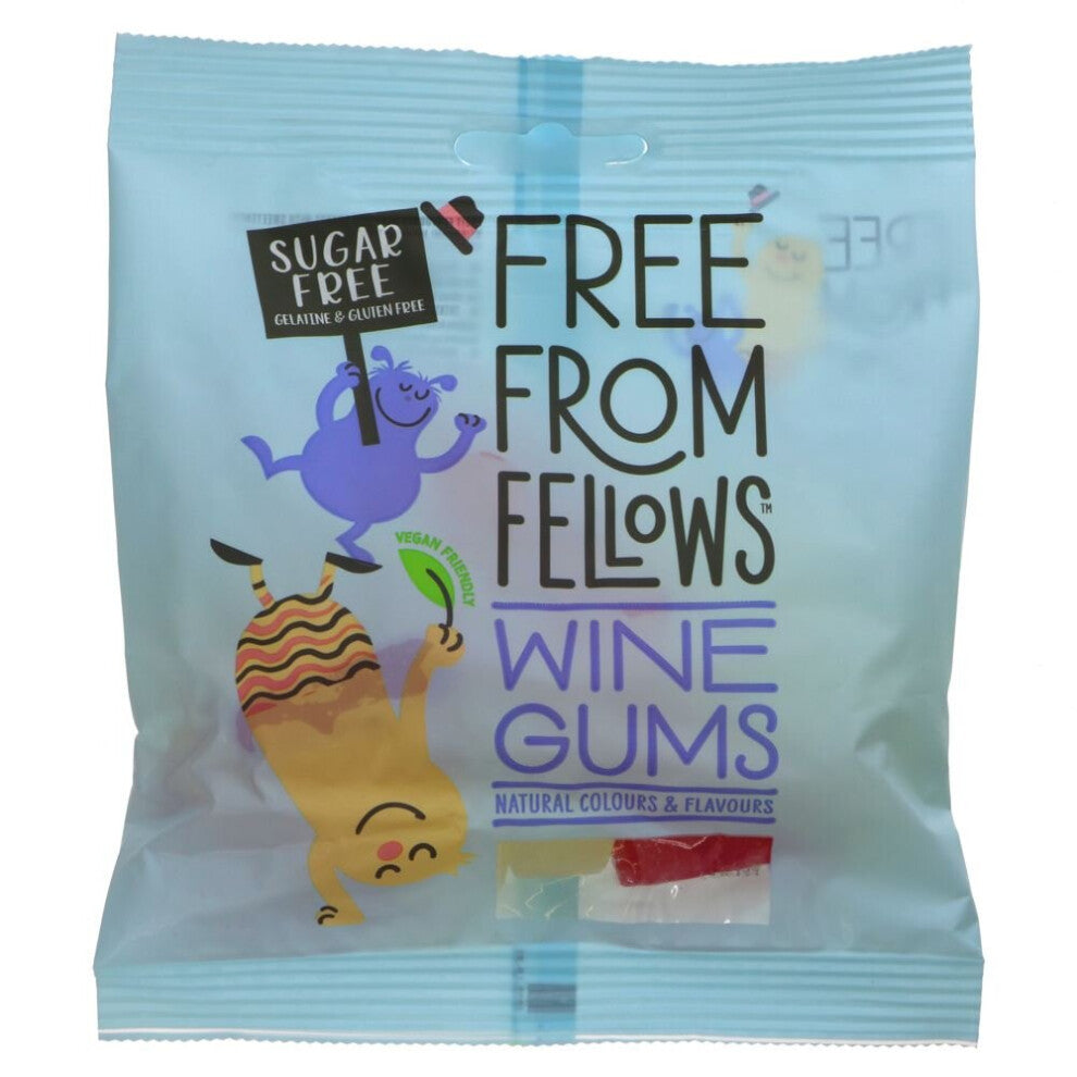 Free From Fellows Wine Gums -100g ( pack of 10 )