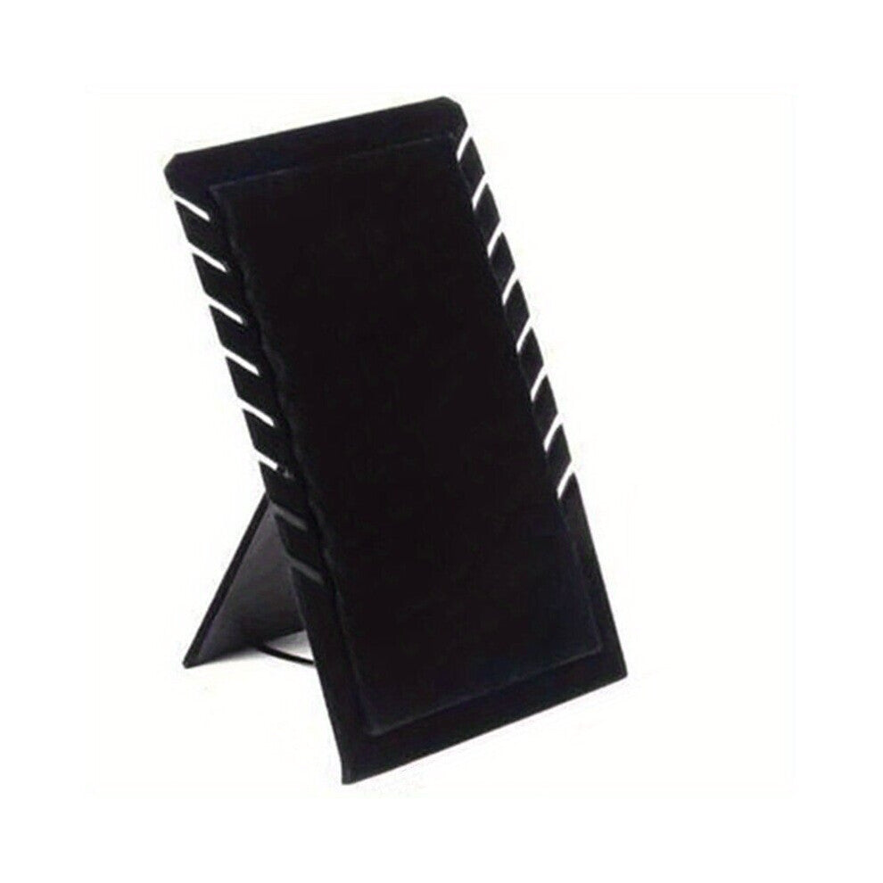 1pc Desktop Jewelry Accessories Display Board Rack Necklace Earrings Storage Shelf Organizer