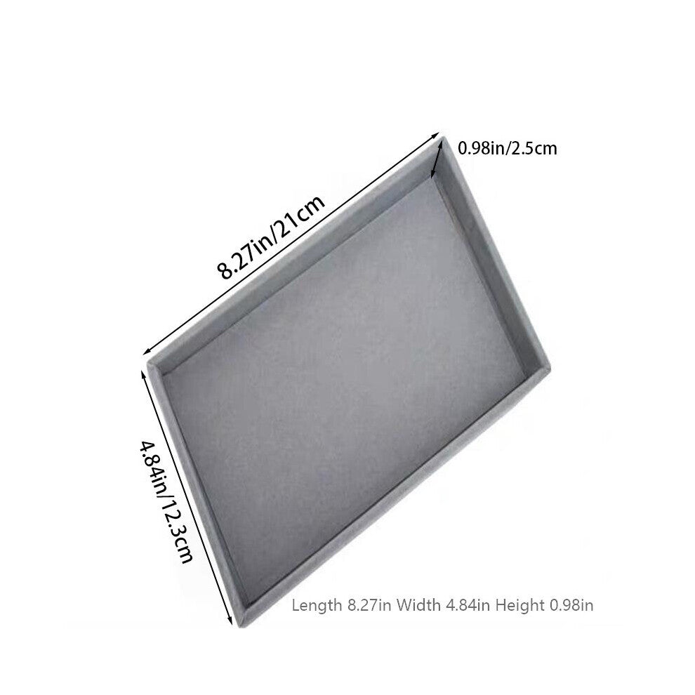 1pc Jewellery Display Organizer Desktop Organizer Makeup Storage Tray Earrings Earrings Bracelet Ring Organizer Jewellery Box Ring Earrings Necklace W